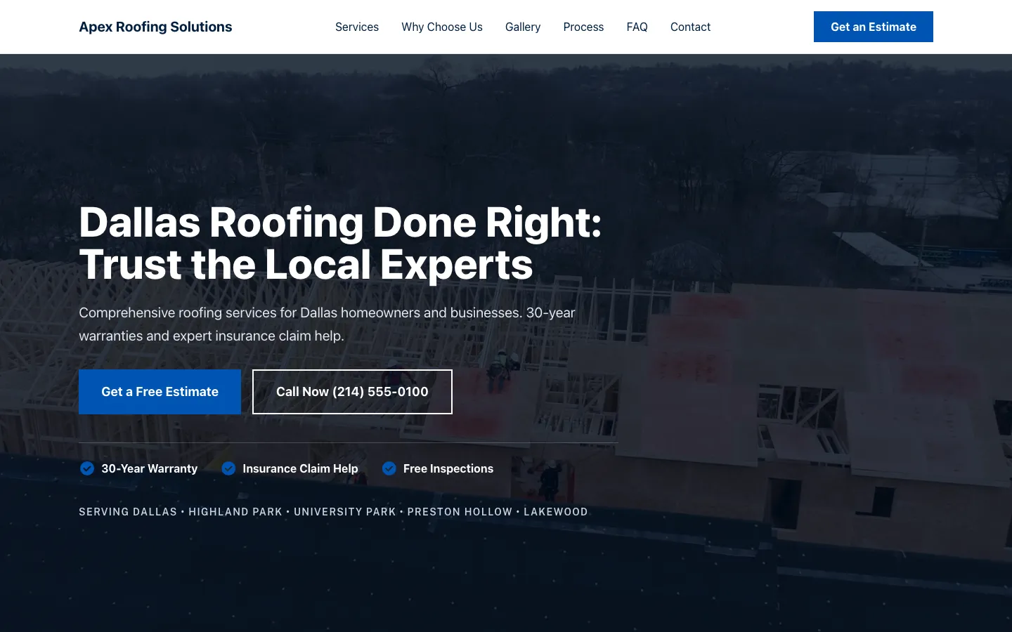 Corporate Pro template preview